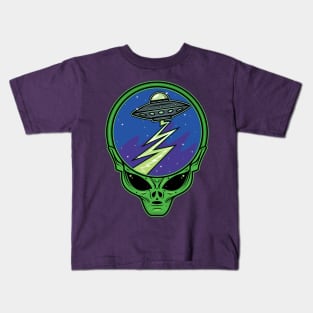 Steal Your Space Alien Edition Kids T-Shirt